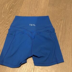 Teal Shorts XS